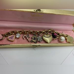 Vintage Y2K Limited Edition Juicy Couture Charm Bracelet